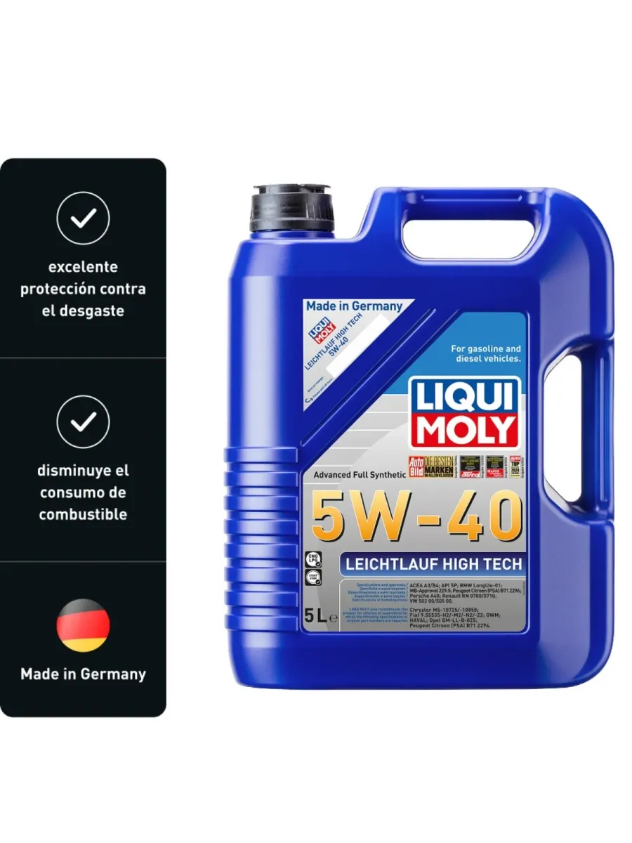 LEICHTLAUF HIGH TECH 5W40 | Liqui Moly Ecuador