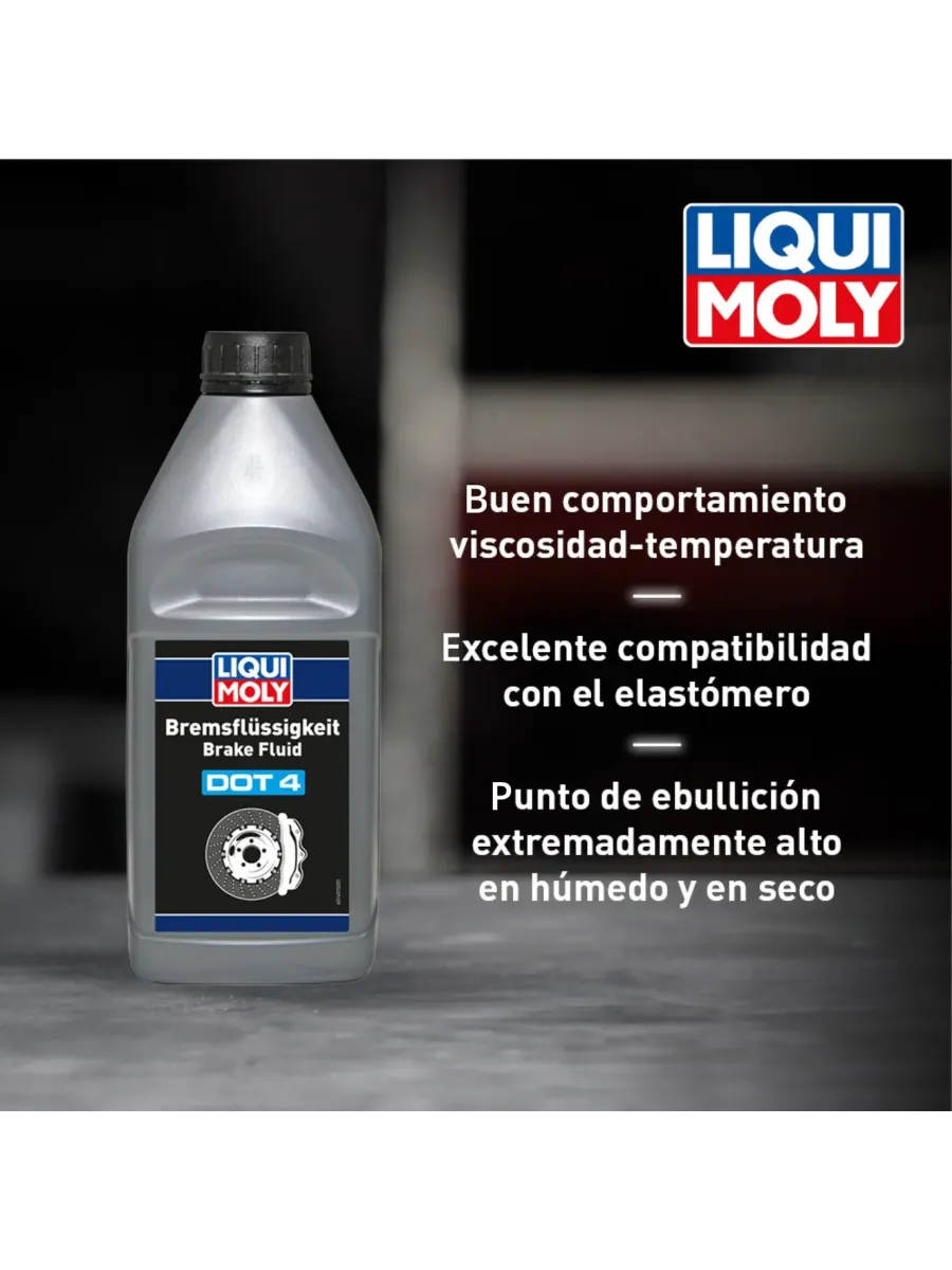 LIQUIDO DE FRENOS DOT 4 | Liqui Moly Ecuador