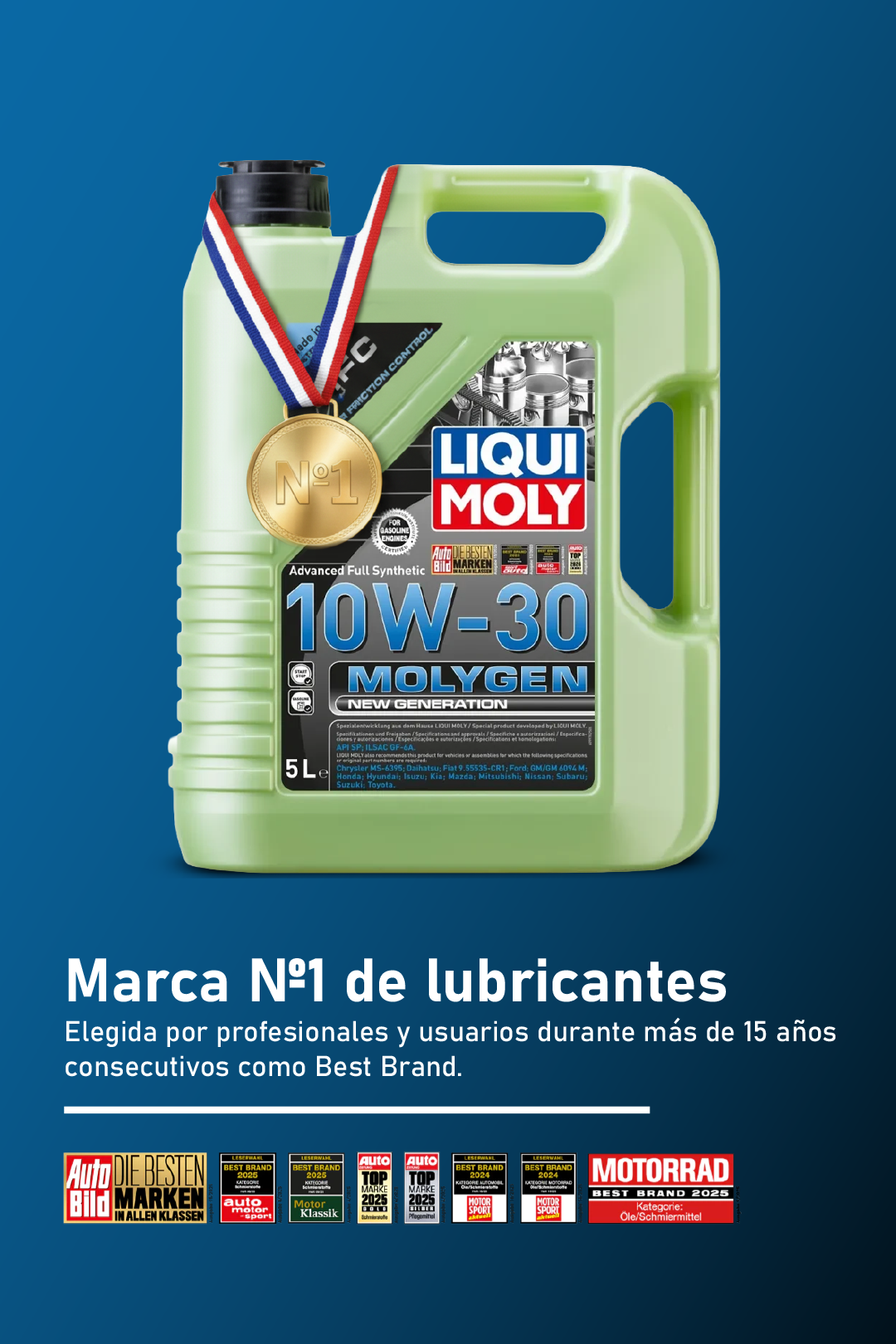 Aceites Liqui Moly Ecuador - Banner móvil